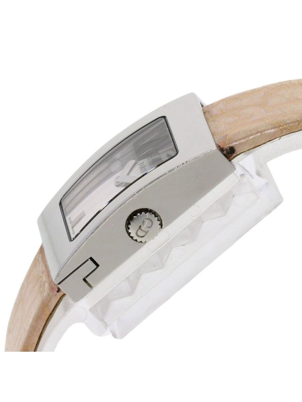 Dior Christian Maris Watch SS Leather - Picture 5 of 15